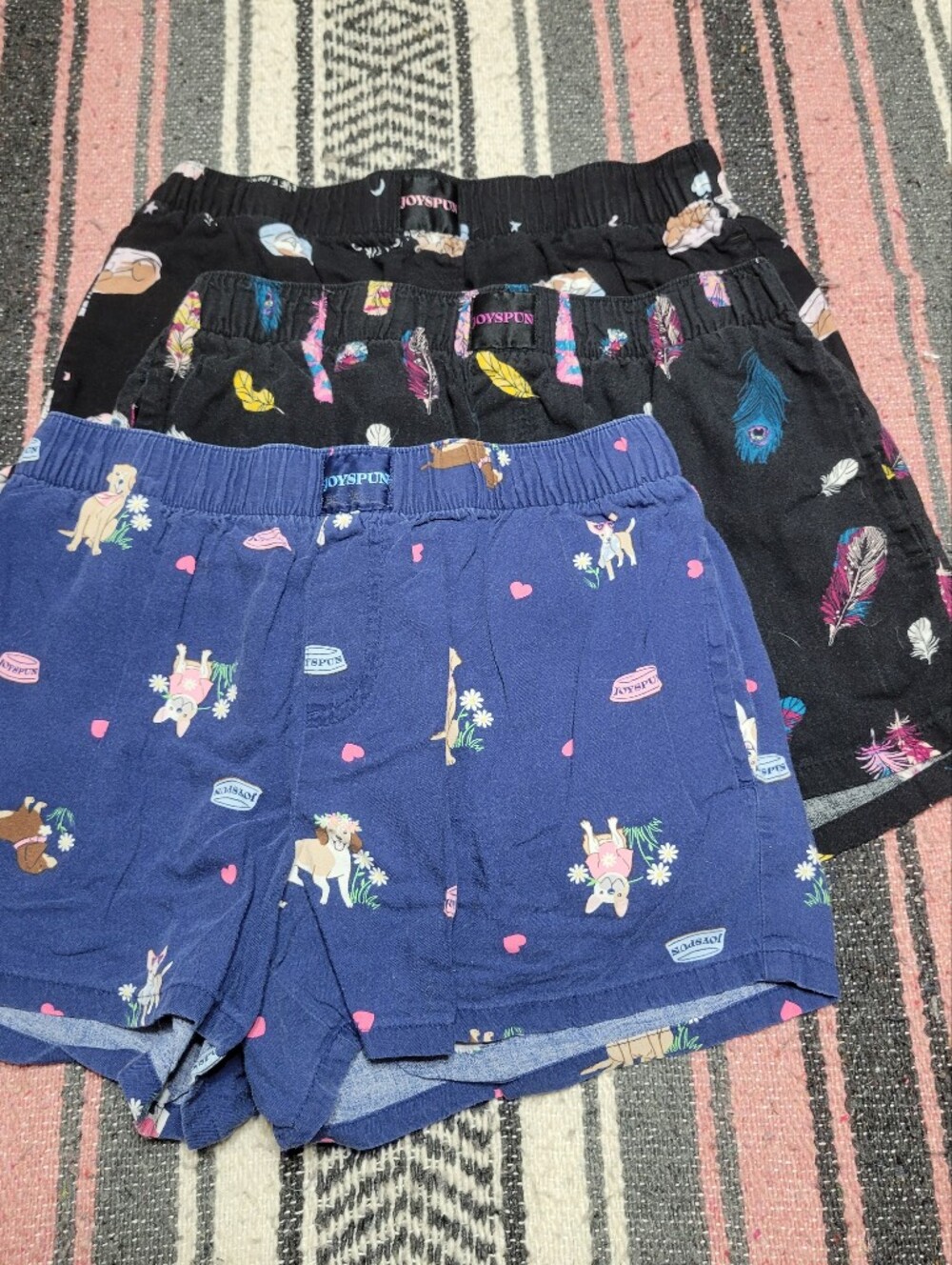 5/$15 lot of 3 pajama shorts